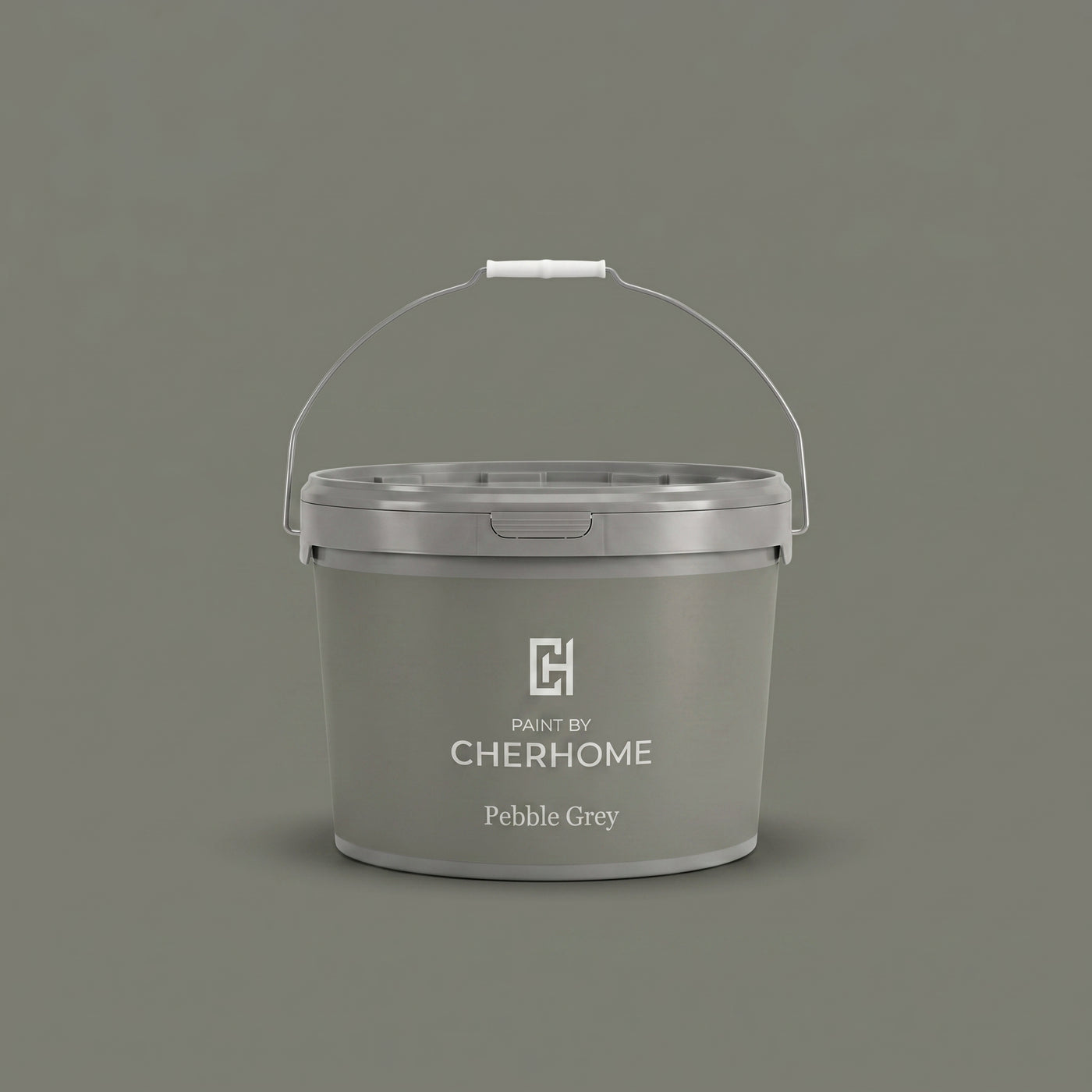 Pebble Grey — Paint by Cherhome paint bucket